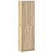 Armadio Rovere Sonoma 55x25x189 cm Legno Ingegnerizzato - Foto miniatura 1