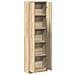 Armadio Rovere Sonoma 55x25x189 cm Legno Ingegnerizzato - Foto miniatura 5