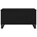 Tavolino da Caffè Rovere Nero 90x44.5x45 cm Legno ingegnerizzato - Foto miniatura 6
