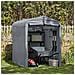 Garage Auto Per Esterno Tenda Per Bicicletta Box Moto Impermeabile Tendone Per Auto Moto E Attrezzi Capanno Da Giardino E Ripostiglio Da Esterno Grigio 120x176x163 Cm Kls11-dg - Foto miniatura 7