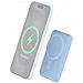 Powerbank Usb-a / Usb-c 10w 5000mah Induzione Compatibile Magsafe, Blu - Foto miniatura 5