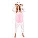 Pigiama Da Donna Tuta Kigurumi Onesie Unicorno Rosa Chiaro 175-185 Cm Xl - Foto miniatura 3