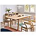 Tavolo Da Pranzo Estensibile Camden Frassino Chiaro 160/200 Cm 95 Cm - Foto miniatura 1