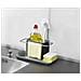 Porta Spugna Grande Caddy Organizzatore Per Lavello Spazio Per Detersivo E Spugne Drenaggio Efficiente Colore Grigio Scuro Lavabile In Lavastoviglie - Foto miniatura 2