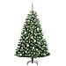 Albero di Natale Artificiale con Rami Pieghevoli Verde 150 cm - Foto miniatura 2