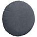 Cuscini per Seduta 2 pcs Grigio scuro Ø 40 x 13 cm Velluto - Foto miniatura 5