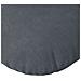 Cuscini per Seduta 2 pcs Grigio scuro Ø 40 x 13 cm Velluto - Foto miniatura 7