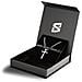 Collana Da Uomo Premium [loyal] | Acciaio Inossidabile | Catena Robusta | Chiusura Sicura | Argento | 50 Cm | Include Astuccio Per Gioielli - Foto miniatura 2
