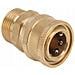 Adattatore Ottone Per Idropulitrice M22x1,5mm A Sgancio Rapido 1/4"" - Compatibile Con Macallister, Maltec, Dewalt, Lavor, Ford, Subaru - Foto miniatura 3