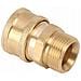 Adattatore Ottone Per Idropulitrice M22x1,5mm A Sgancio Rapido 1/4"" - Compatibile Con Macallister, Maltec, Dewalt, Lavor, Ford, Subaru - Foto miniatura 4