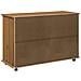 Mobile con Ruote con ruota Marrone miele 100 x 39 x 65,5 cm - Foto miniatura 7
