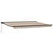 Tenda retrattile manuale Beige 4,5 × 3,5 m - Foto miniatura 1