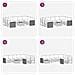 Set divani con cuscino 10 pcs Naturale e Grigio Chiaro - Foto miniatura 7