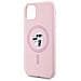 Karl Lagerfeld Custodia In Silicone Magsafe Per Iphone 11 - Rosa - Foto miniatura 3