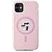 Karl Lagerfeld Custodia In Silicone Magsafe Per Iphone 11 - Rosa - Foto miniatura 4