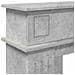 Cornice per camino Grigio Cemento 102 x 26 x 100 cm - Foto miniatura 7