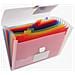classificatore a 13 tasche 33x25cm in ppl crystal - Foto miniatura 7