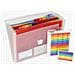 classificatore a 13 tasche 33x25cm in ppl crystal - Foto miniatura 3