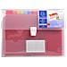 classificatore a 13 tasche 33x25cm in ppl crystal - Foto miniatura 6