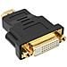 17670P, HDMI, DVI-D, Maschio / femmina, Nero - Foto miniatura 1
