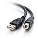 Cavo USB - USB (M) a USB Type B (M) - USB 2.0 - 2 m - nero - Foto miniatura 5
