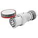 Gw63053h Presa Mob. hp Ip67 3p+n+t 63a 400v 6h - Foto miniatura 2