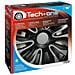 Copricerchi Auto Universali 16 Pollici Tech-one Avalone Silver Black 31623 - Foto miniatura 4