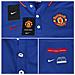 2014-15 Man Utd Authentic League Polo Shirt (blue) - Large 107-112 cm (104-112cm) - Foto miniatura 2