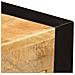 Scrivania Con 2 Cassetti 110x50x77 Cm Legno Massello Di Mango - Foto miniatura 8