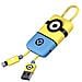 Cavo MFI Lightning Keyline 22 cm Portachiavi Minion - Foto miniatura 1