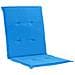 Cuscini per Sedie da Giardino 4 pz Blu 100x50x4 cm - Foto miniatura 3