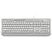 Wired Keyboard 600 USB Bianco tastiera - Foto miniatura 1
