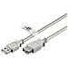 USB Verl AA 300 HiSpeedCert 2.0 3m cavo USB USB A Grigio - Foto miniatura 1
