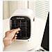 Termoventilatore Elettrico In Ceramica Dal Design Retrò White - Foto miniatura 10