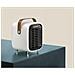 Termoventilatore Elettrico In Ceramica Dal Design Retrò White - Foto miniatura 4