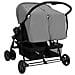 Passeggino Gemellare Grigio Chiaro in Acciaio - Foto miniatura 8