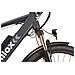 Bicicletta Elettrica X7 Plus con Display LCD Forcella Frontale Velocità 25 km /h Autononomia 80km Ruote 27.5'' Potenza 250 W Colore Nero / Grigio - Foto miniatura 3