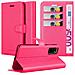 Custodia Compatibile Con Honor View 30 In Rosa Vivo - Coperchio Protettiva Con Chiusura Magnetica, Funzione Stand E Tasca Per Le Carte - Foto miniatura 1