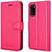 Custodia Compatibile Con Honor View 30 In Rosa Vivo - Coperchio Protettiva Con Chiusura Magnetica, Funzione Stand E Tasca Per Le Carte - Foto miniatura 8
