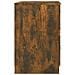 Comodino Rovere Fumo 40x40x63 Cm In Legno Multistrato - Foto miniatura 6