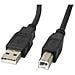 Cavo Stampante Lanberg Usb A Maschio A Usb B Maschio Ferrite 5 M Nero Ca-usba-11cc-0050-bk - Foto miniatura 3