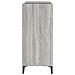 Mobile Porta Dischi Grigio Sonoma 84,5x38x89 Legno Multistrato - Foto miniatura 5
