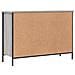 Scarpiera Grigio Sonoma 100x35x70 Cm In Legno Multistrato - Foto miniatura 3