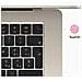 MacBook Air M M2 Computer portatile 38,9 cm (15.3") 8 GB 512 GB SSD Wi-Fi 6 (802.11ax) macOS Ventura Beige - Foto miniatura 2