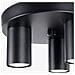 Lampada A Soffitto Lagos 3p Nero Sl. 1466 - Moderno Lampada Da Soffitto Nero 12x25x25 Cm - Foto miniatura 7
