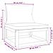 Set Salotto Giardino 11pz Cuscini Grigio Chiaro Legno Massello - Foto miniatura 5