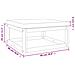 Set Salotto Giardino 11pz Cuscini Grigio Chiaro Legno Massello - Foto miniatura 7