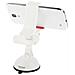Supporto Car Holder Auto O Universale Stand A Ventosa Da Parabrezza White-red Per Smartphone - Foto miniatura 2