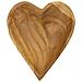 Vassoio Cuore 19 - Marrone - Legno - 18x22x4,5 Cm - Foto miniatura 2