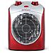 Riscaldatore Ambiente Elettrico FH5026 con Ventilatore 2 Livelli di Velocità Potenza 2200 W Colore Rosso Argento - Foto miniatura 3